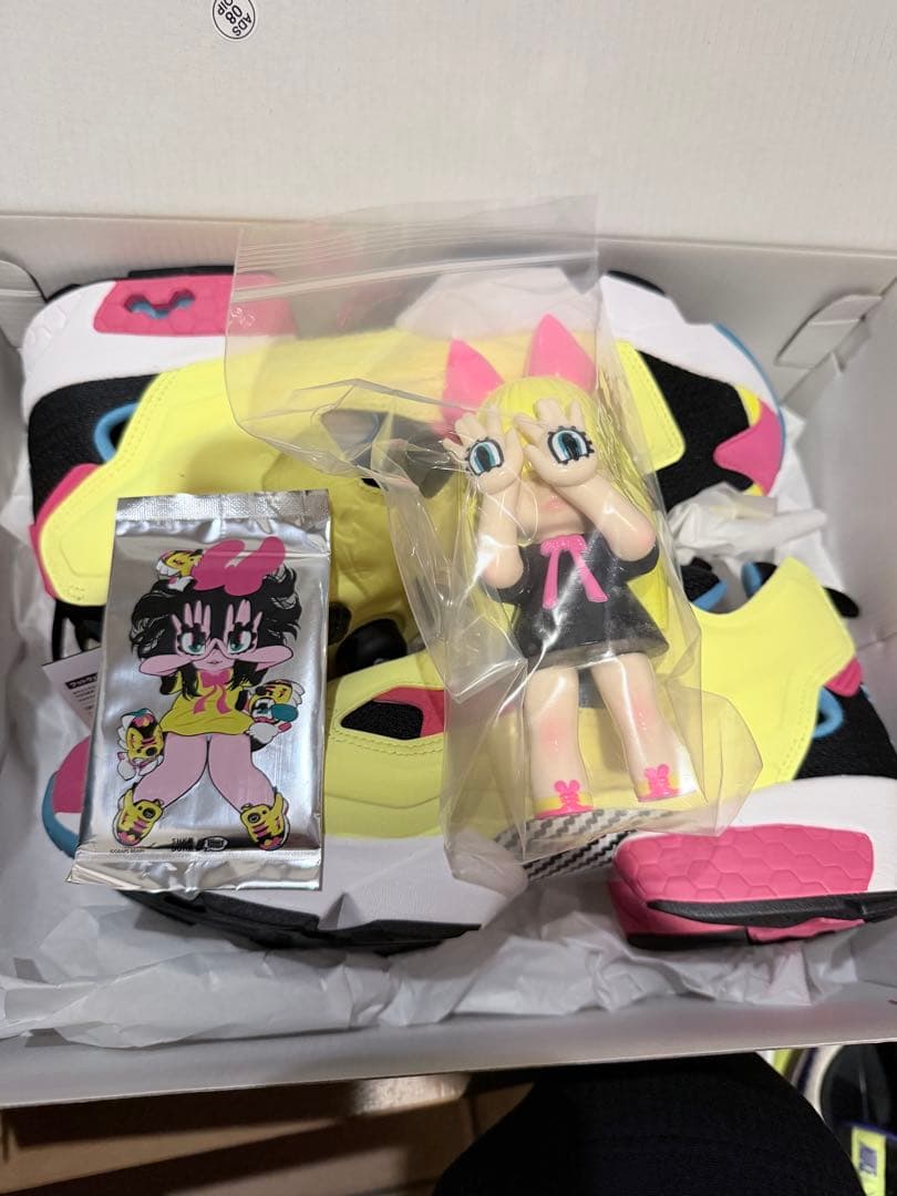 Reebok GRAPE BRAIN ポンプフューリー にぎるちゃん　 28㎝