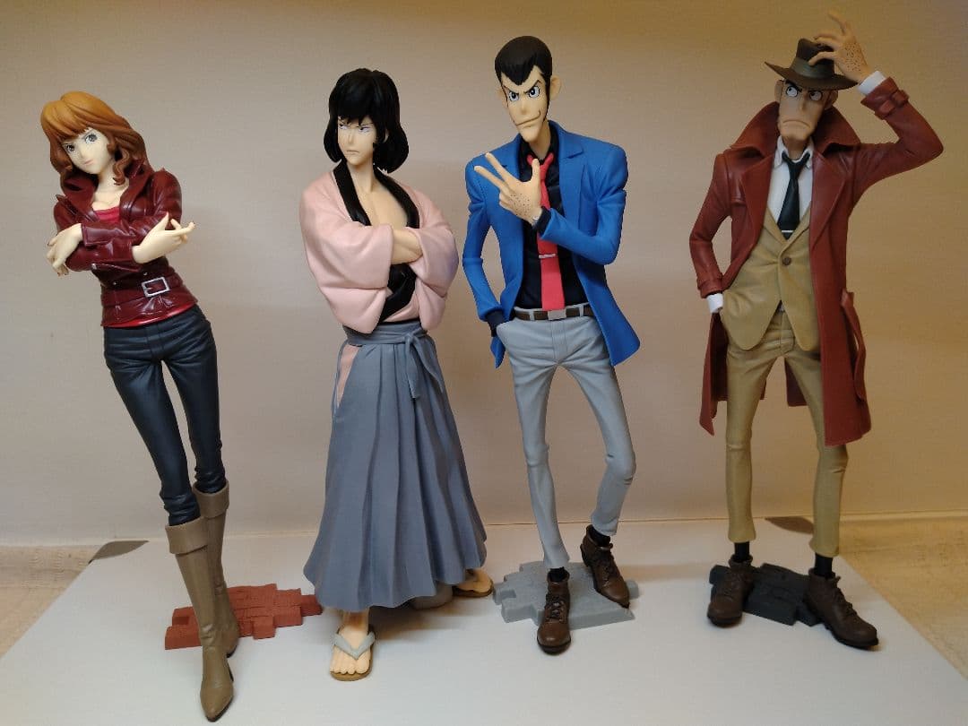 ルパン三世 フィギュア MSP ルパン、銭形、五エ門、不二子、4体セット