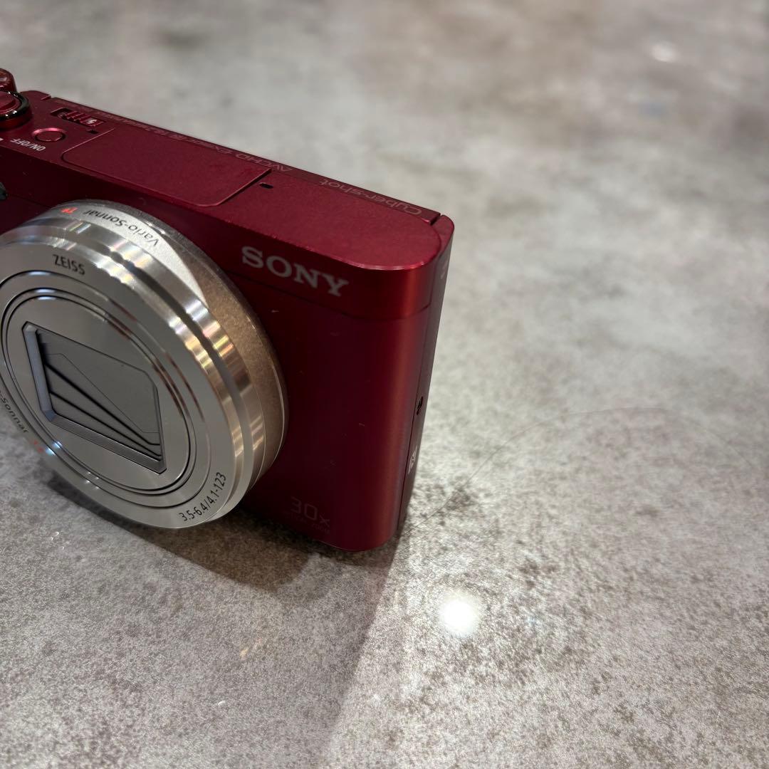 SONY DSC-WX500 レッド コンパクトデジタルカメラ