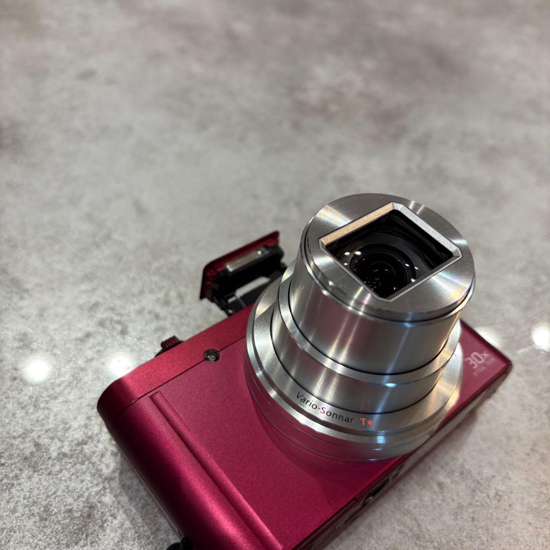 SONY DSC-WX500 レッド コンパクトデジタルカメラ