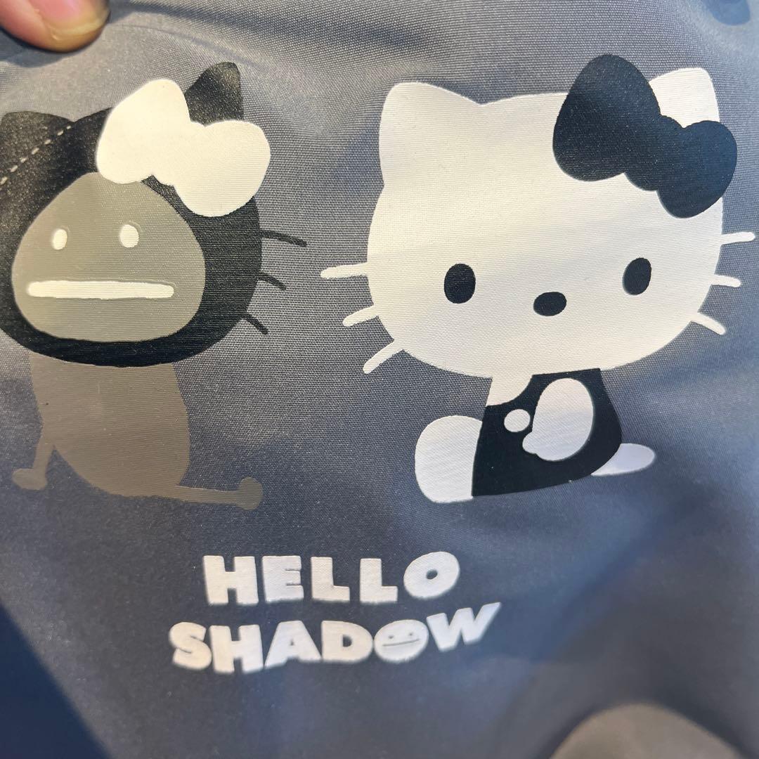 ぬいぐるみチャーム袋 HELLO SHADOWウォレット財布ハローキティグラニフ