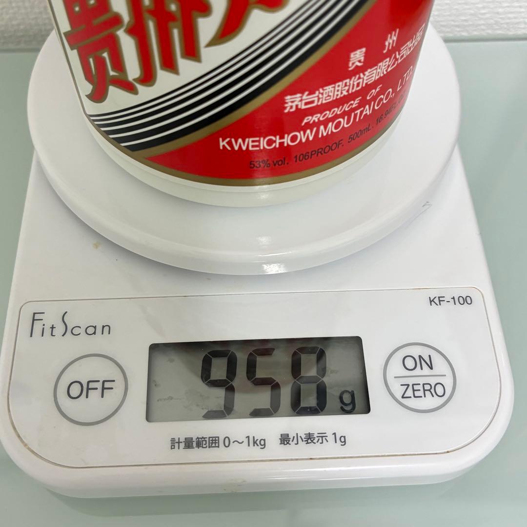 貴州茅台酒 2017年 マオタイ酒　KWEICHOW MOUTAI 500ml