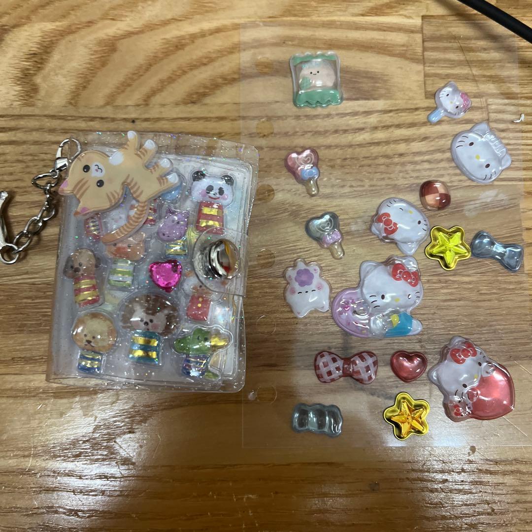 ボンボンシール硬いサンリオハシビロコウ他おまけ付き最後ページ