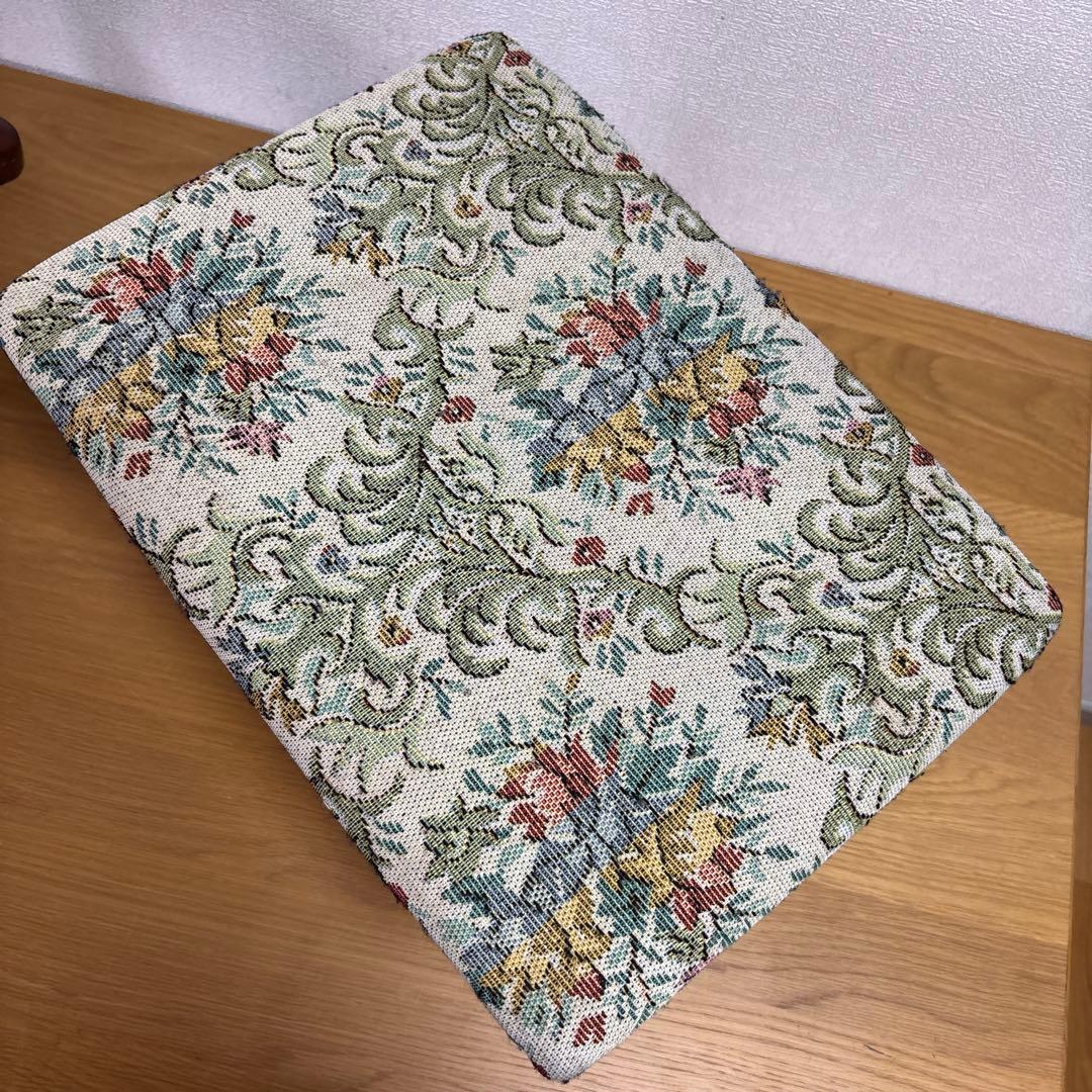 アンティーク　レトロ　八幡産業　腰掛け　座椅子　猫足　収納　花柄　4脚セット