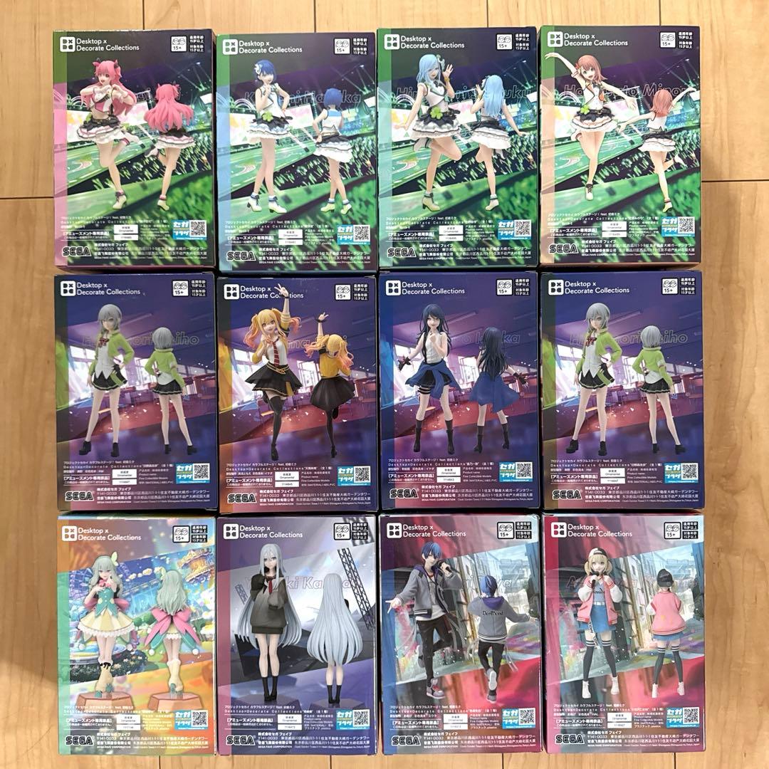 プロジェクトセカイカラフルステージ！feat.初音ミク　フィギュア　12点セット