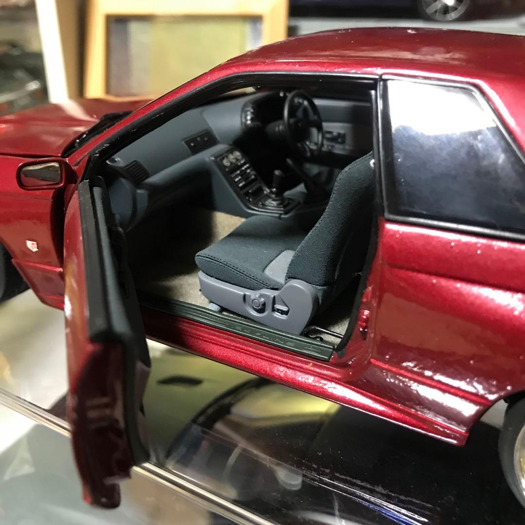 1/18京商製スカイライン GTR ミニカー 赤カスタム