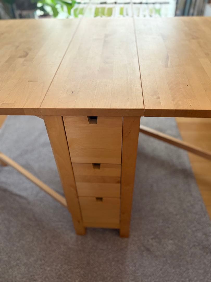 値下げIKEA NORDEN ノールデン バタフライテーブル直接取引も可能