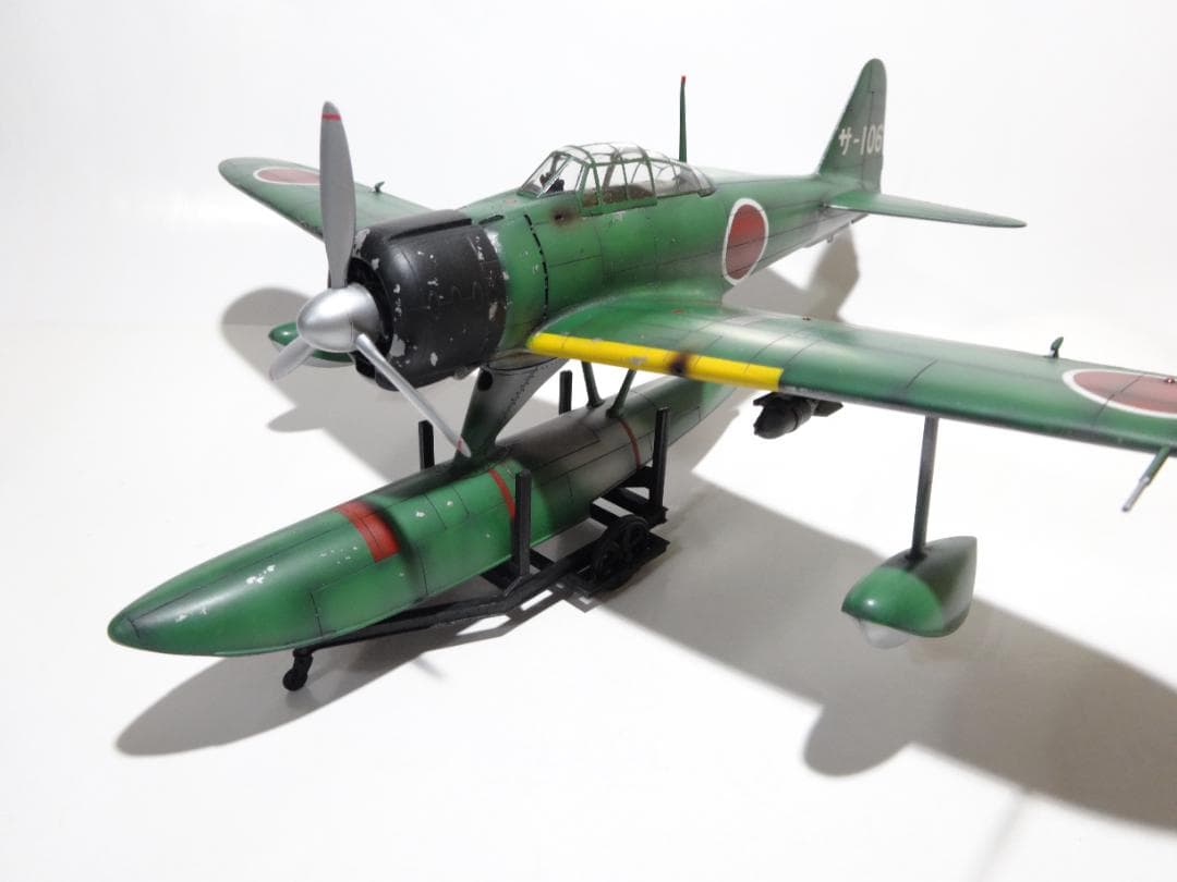 ハセガワ1/48「二式水戦」完成品