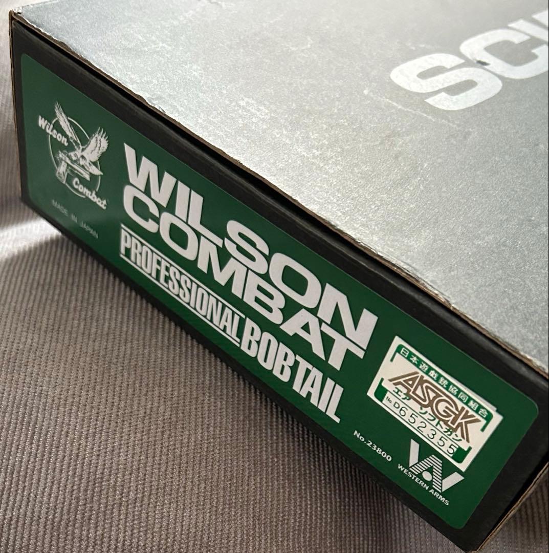 【WA】ウィルソンコンバット ボブテイル【フレームキャロムシルバー】