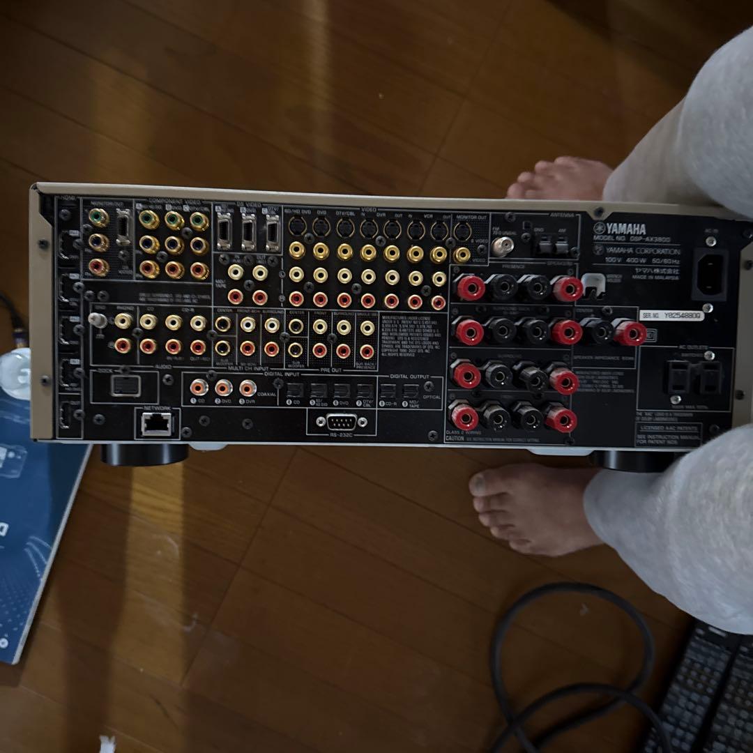YAMAHA DSP AVアンプ　DSP-AX3800