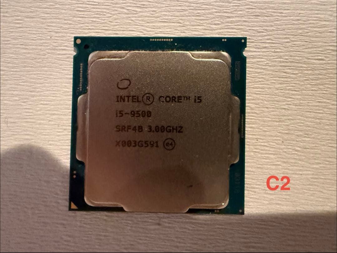 C2美品！Intel Core i5-9500 3GHz + AVC冷却ファン！