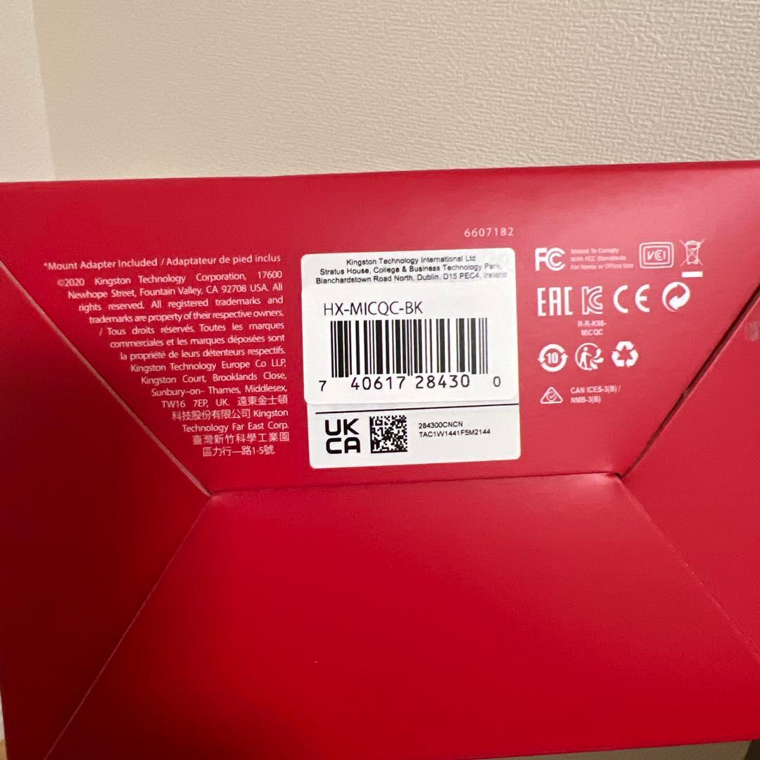 HyperX HX-MICQC-BK PC用マイク