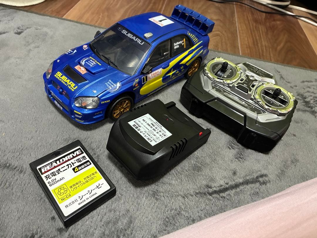 スバル　インプレッサ　ラリージャパン　2004 ラジコン WRC　1/8