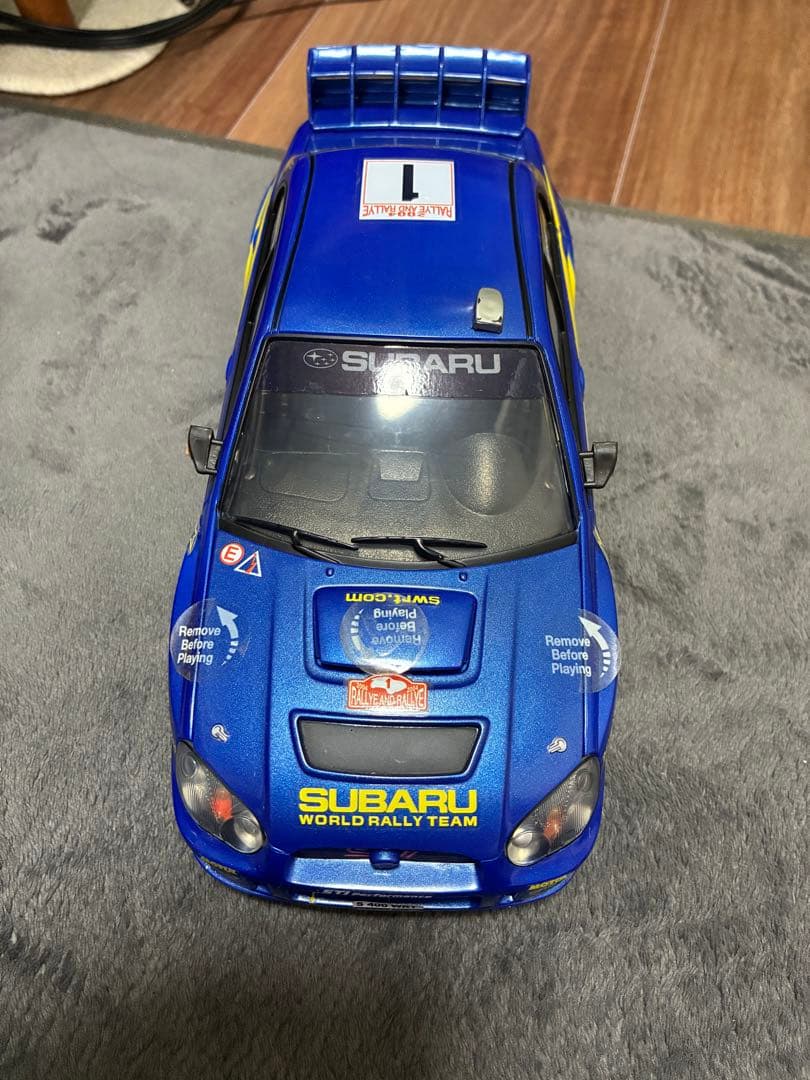 スバル　インプレッサ　ラリージャパン　2004 ラジコン WRC　1/8