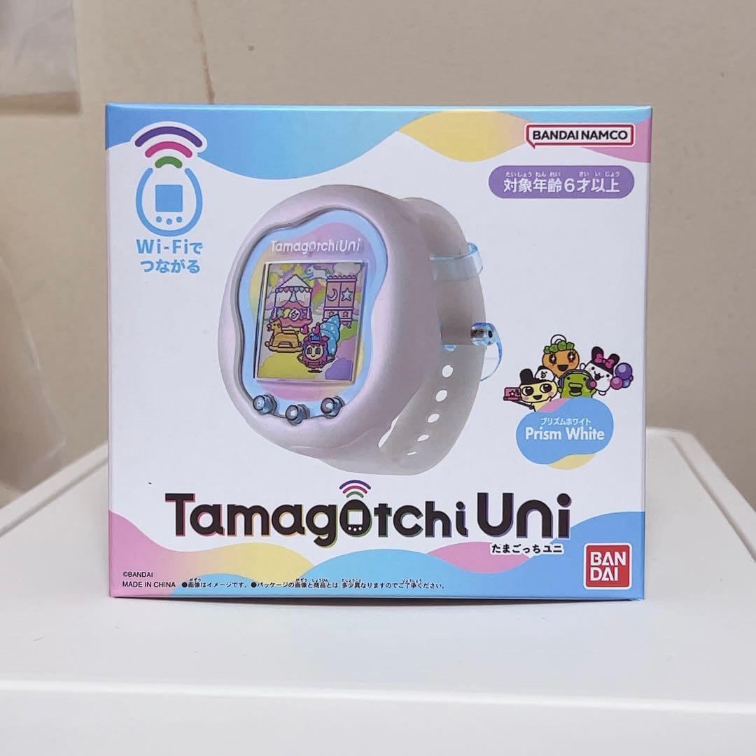 たまごっちユニ Tamagotchi Uni Prism White
