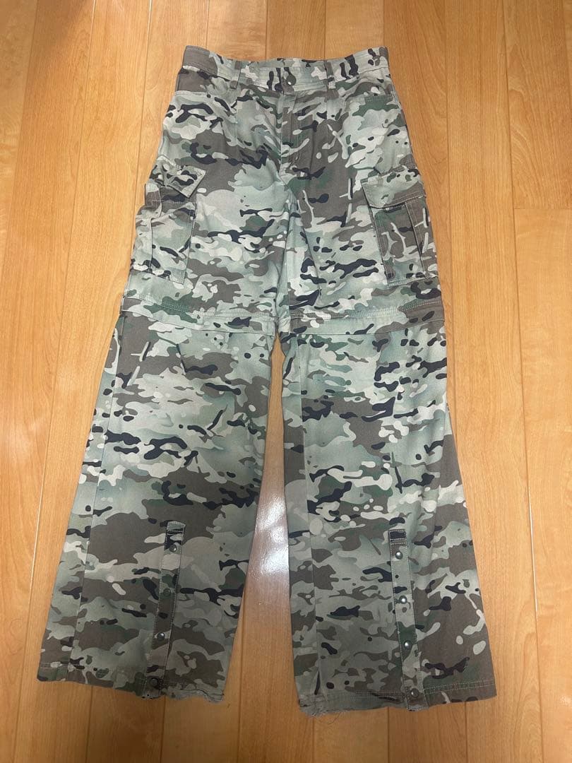 atmos 迷彩カーゴパンツ