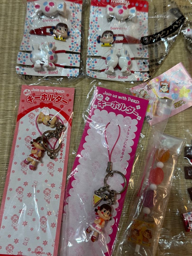 milkyぺこちゃんグッズセット 35個 未使用品　不二家