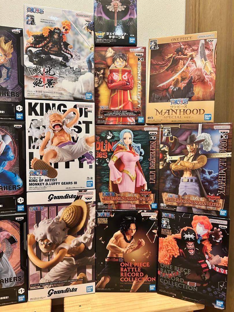 ワンピース＆ドラゴンボール　フィギュア　まとめ売り　１７個