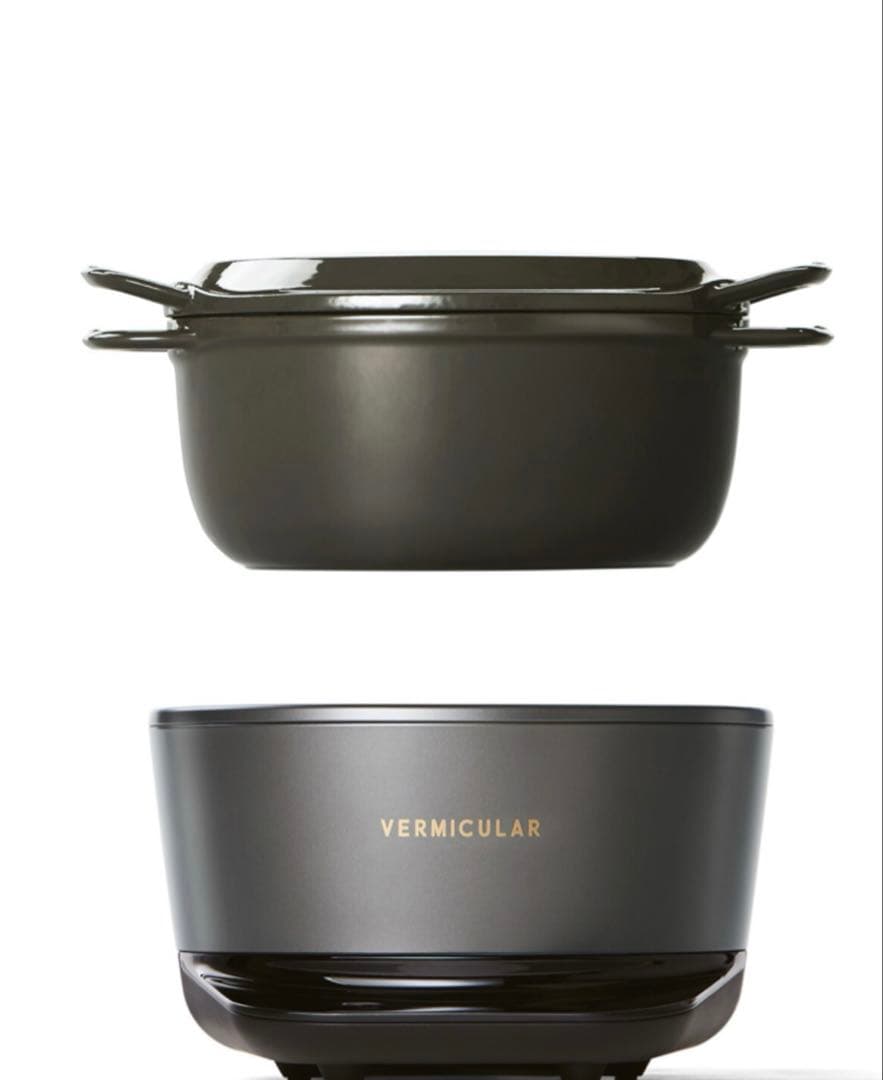 [新品未使用]バーミキュラライスポット５合　トリュフグレー