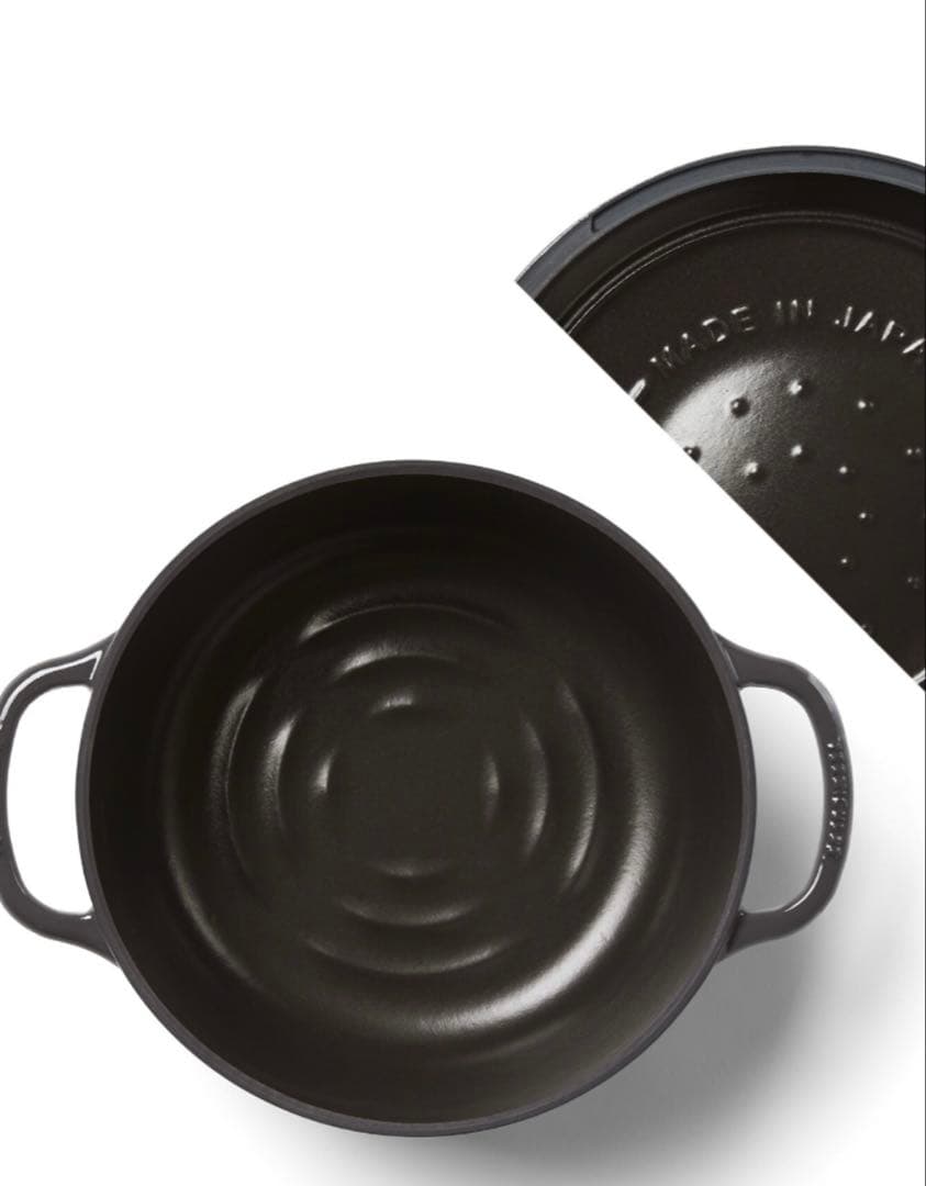 [新品未使用]バーミキュラライスポット５合　トリュフグレー