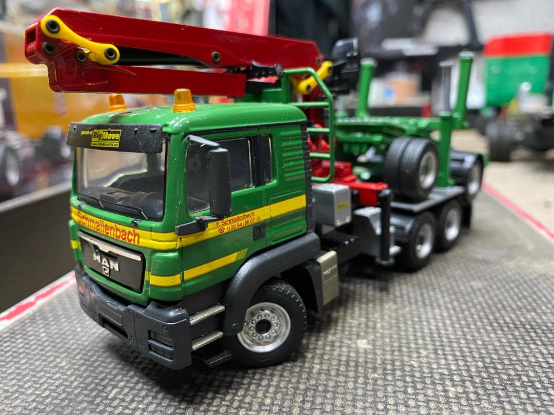 1/50 Conrad MAN TGS DOLL 長尺原木運搬トラック