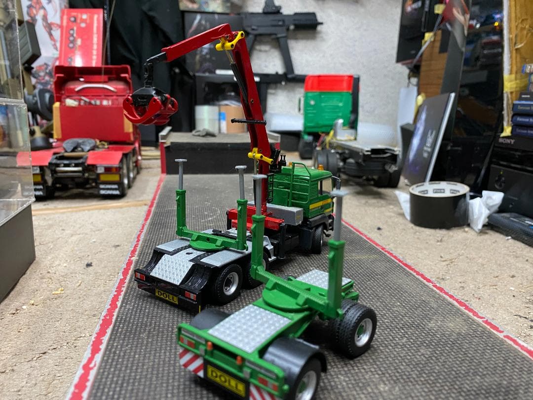 1/50 Conrad MAN TGS DOLL 長尺原木運搬トラック