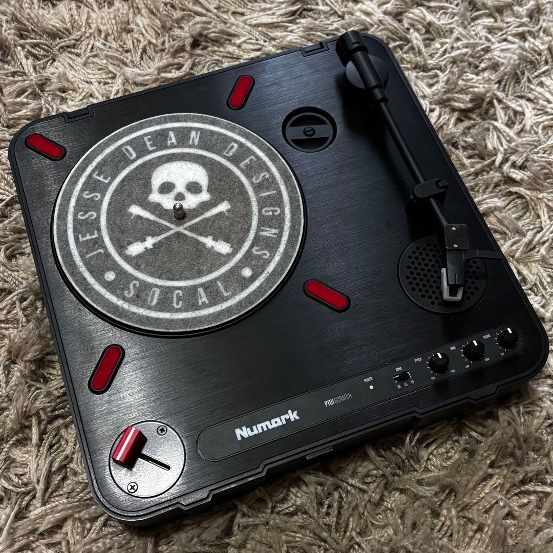Numark ターンテーブル PT01 Scratch ポータブル スクラッチ