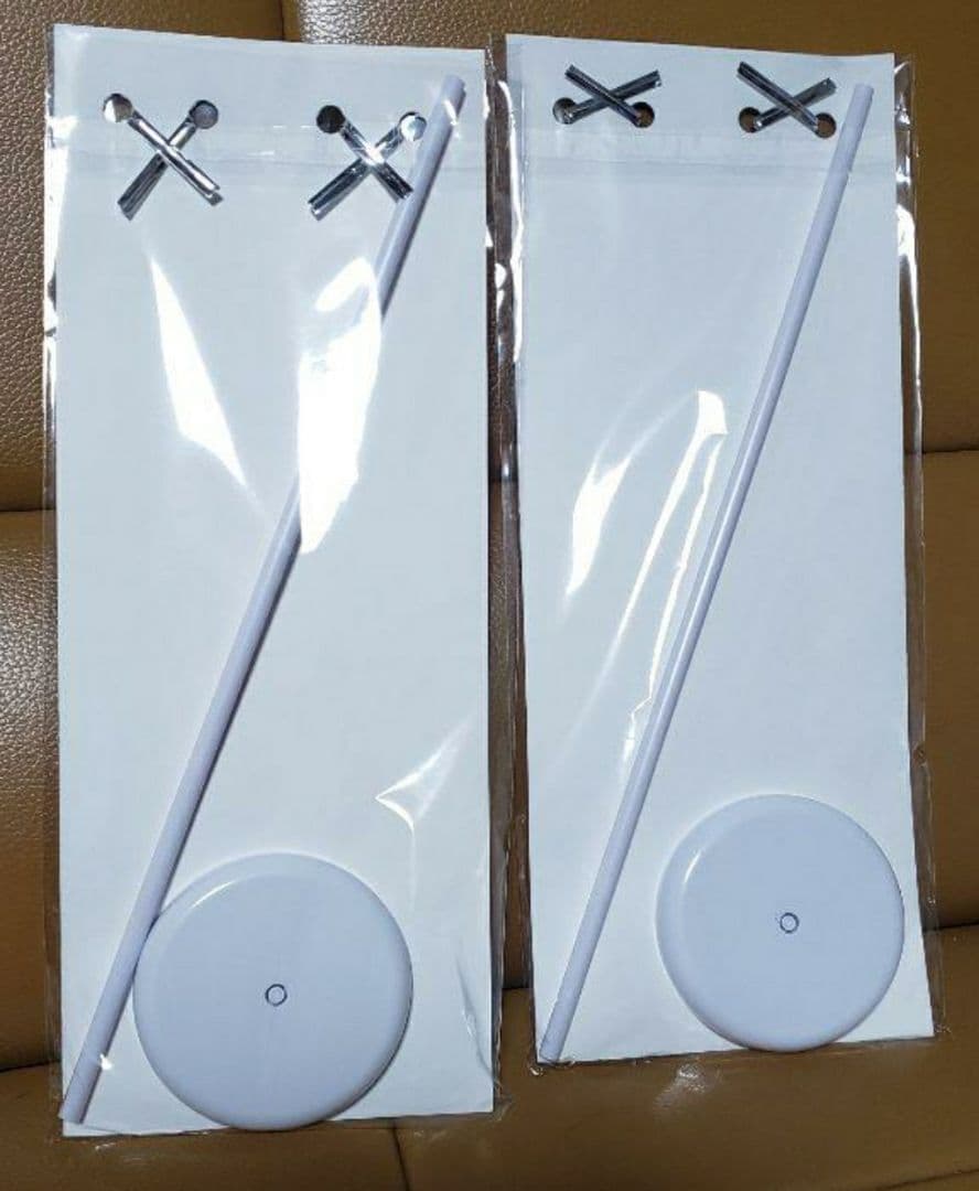 ポルノグラフィティ　ミニ幟　島ごとぽるの展 赤/白　セット