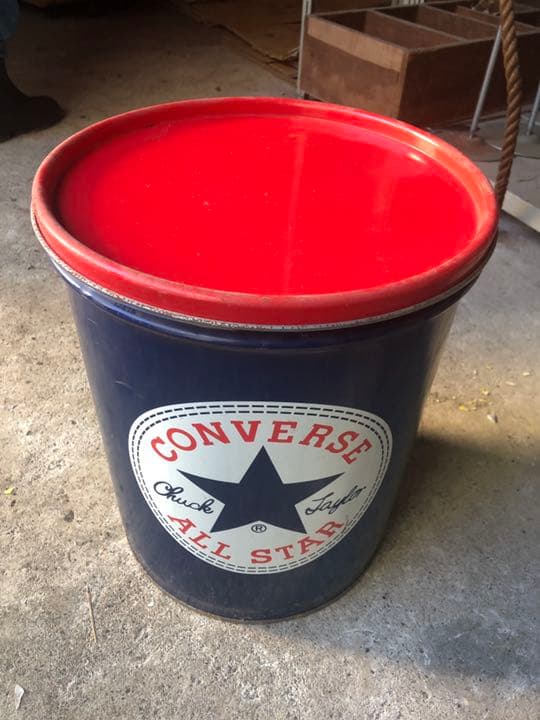 converse コンバース　チャックテイラー　バケツ缶　イス