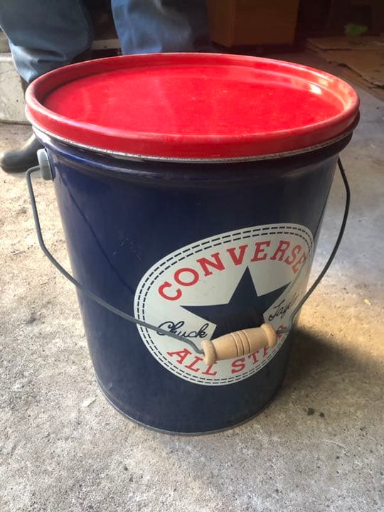 converse コンバース　チャックテイラー　バケツ缶　イス