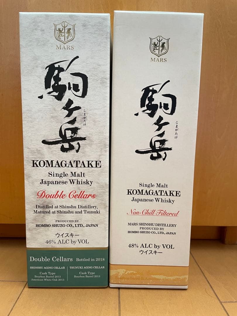 本坊酒造　駒ヶ岳　2018年リミテッド　2018年ダブルセラーズ