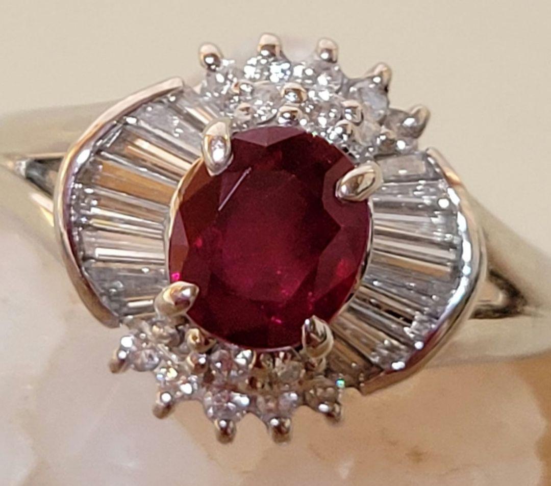 ルビー　★★ビルマ産の極上ルビーリング ⭐明日までの特別価格にお値下げ！