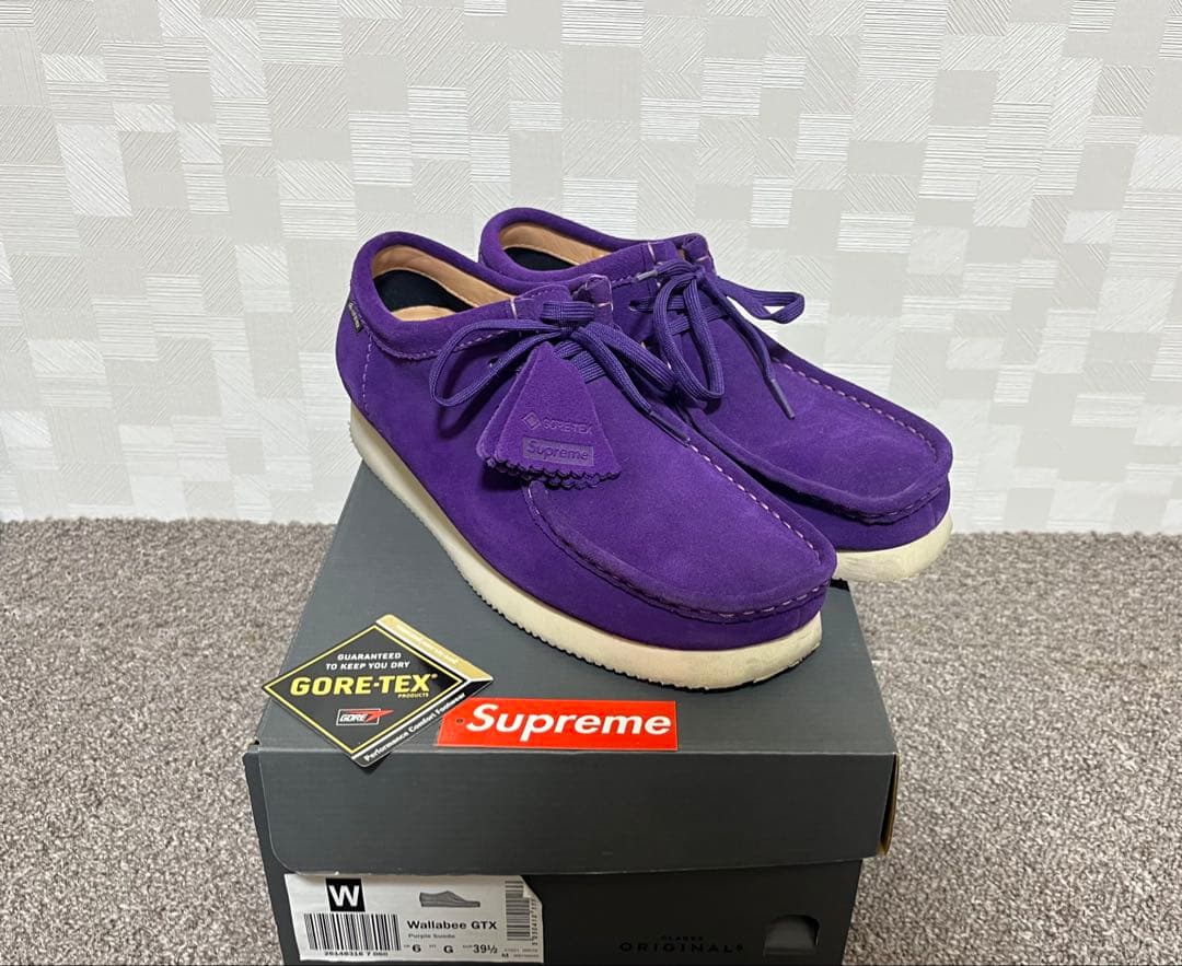 靴 Supreme Clarks Wallabee Gore-Tex