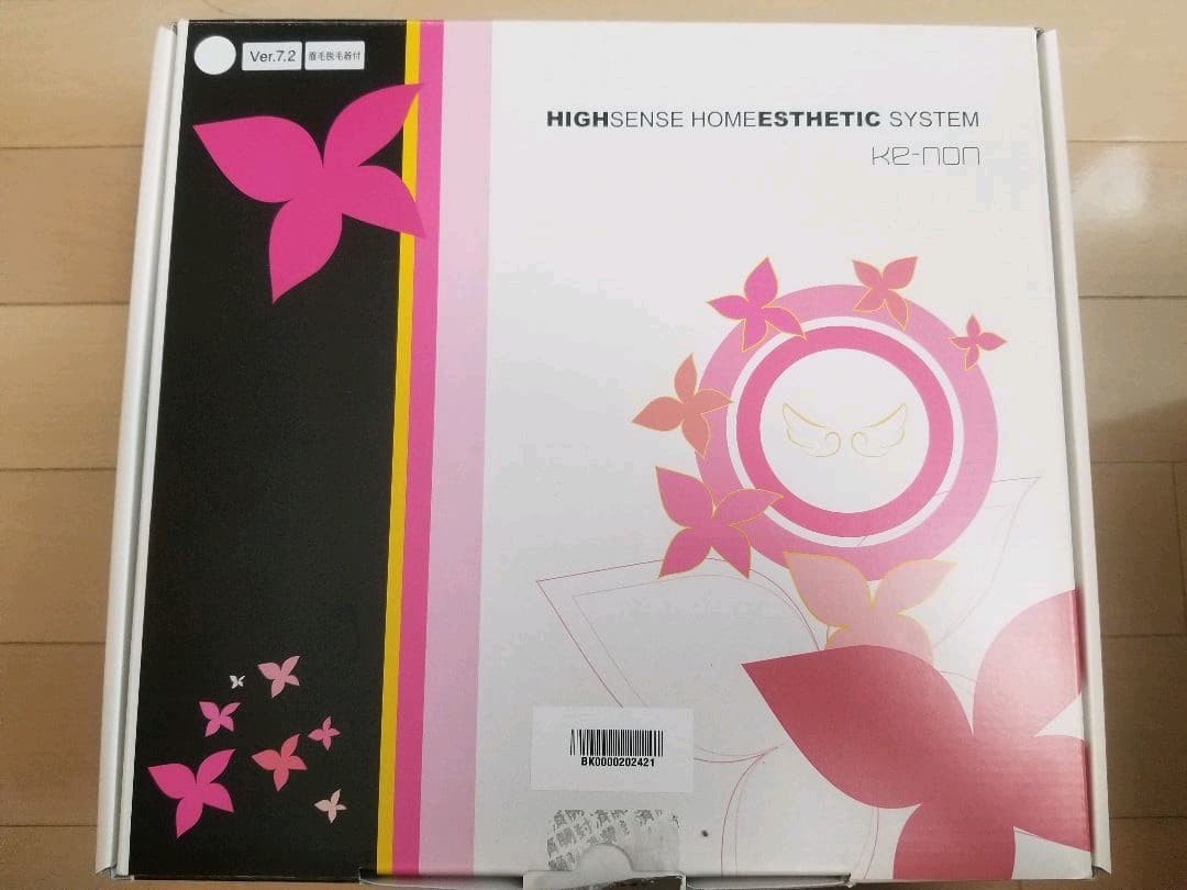 脱毛器ケノン Ver7.2 眉毛脱毛器、美顔カートリッジ付き