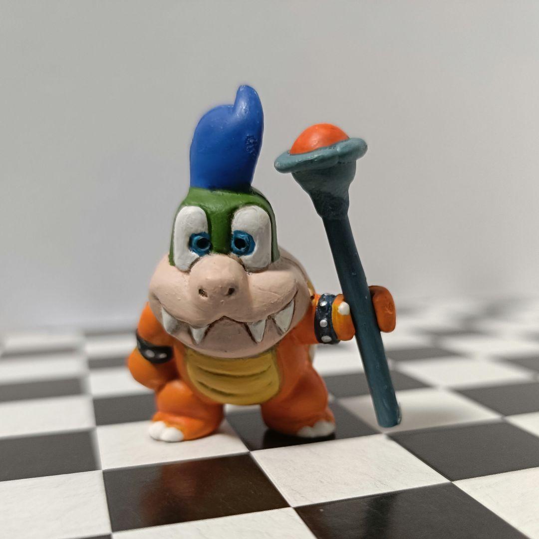 スーパーマリオ　消しゴム　コクッパ七人衆　ペイント品