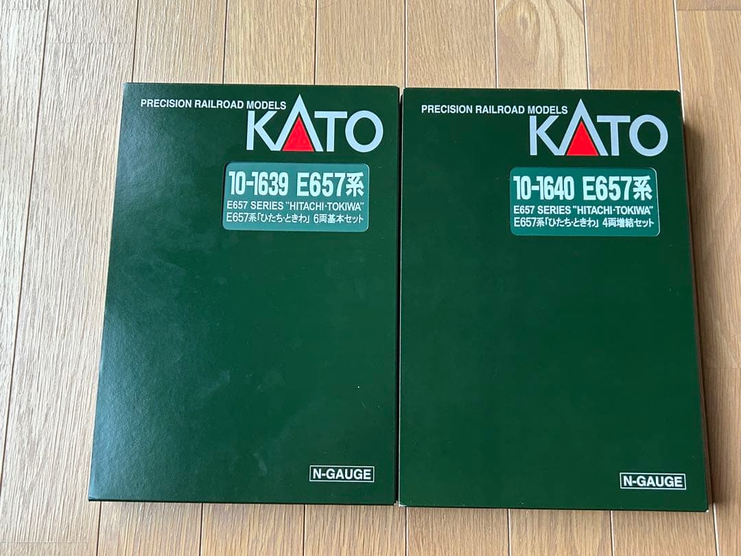 KATO E657系 ひたち ときわ 基本・増結 10両セット