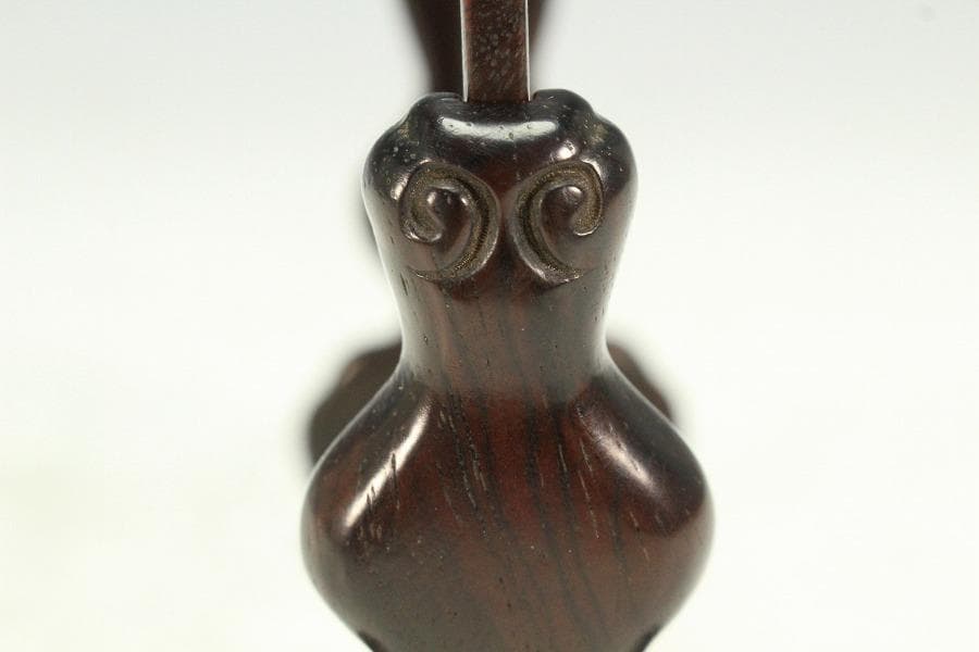 中国美術 葡萄木 硯屏 文房四宝(K-A749)