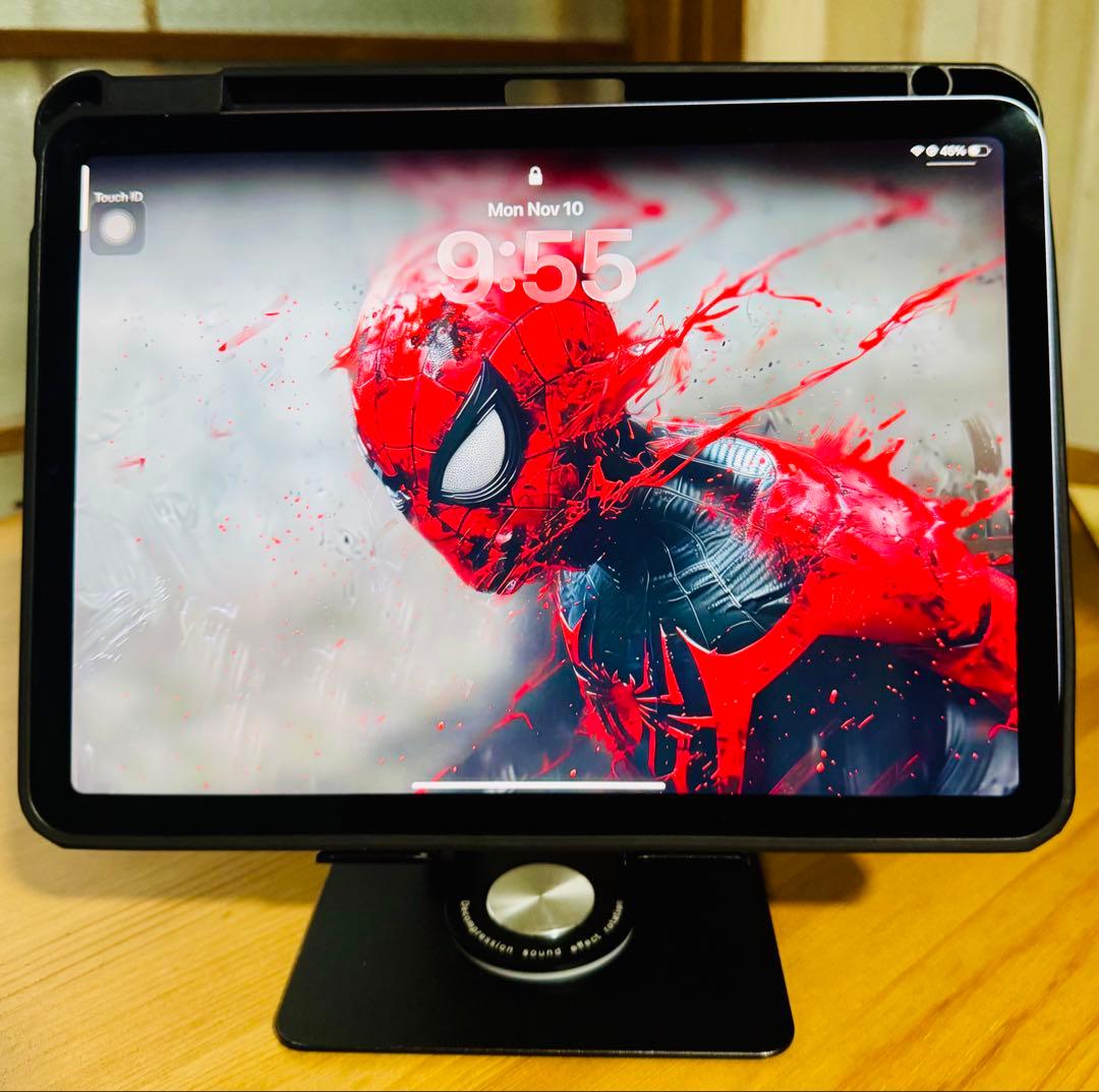 IPadAir第5世代 256GB Wi-Fi 美品✨ 箱・ケース・スタンド付き