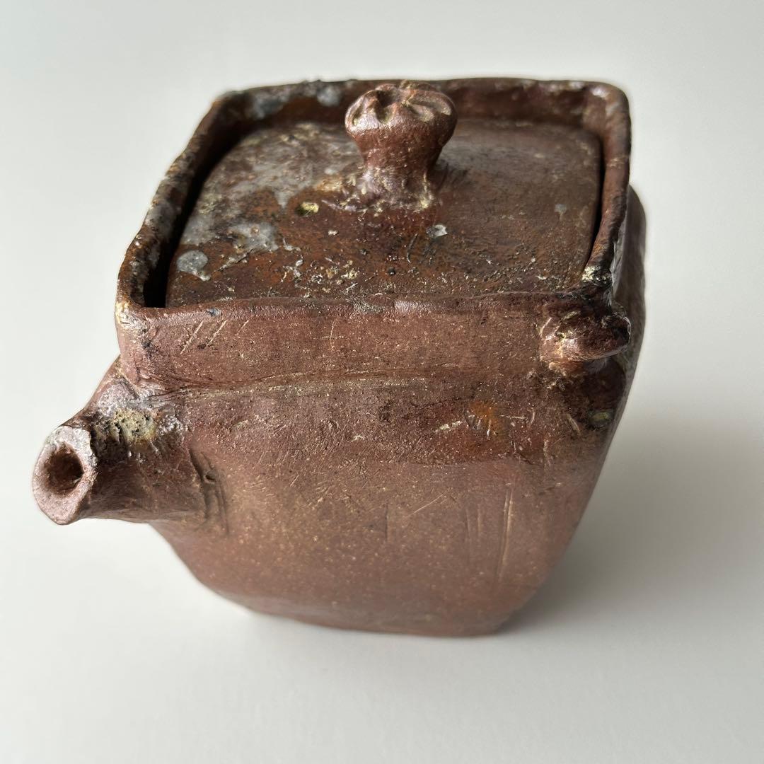 備前焼 茶器 緋襷 宝瓶 蕾