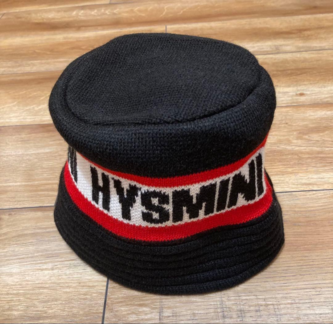 ヒステリックミニロゴ入りニット バケットハット50〜52㎝