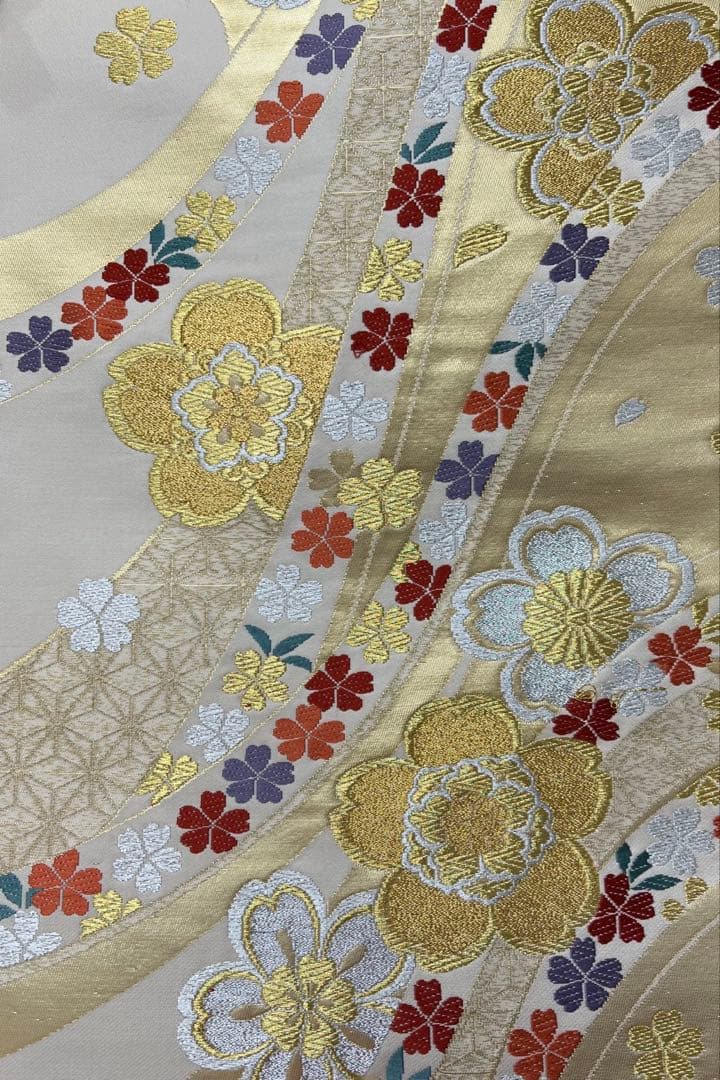 色無地　振り袖　フルセット　長襦袢　成人式　パーティー　袋帯　小物付　675