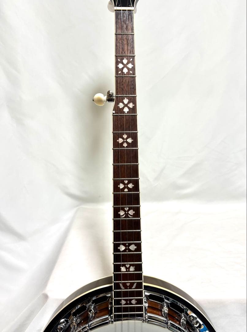 【美品、新品弦張替済】Aria 5弦バンジョー SB-40 ゴトーペグ
