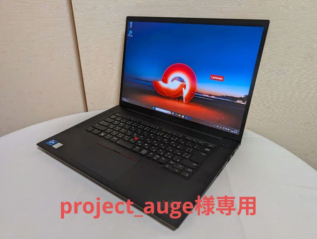 Windowsノート本体 ThinkPad P1 Gen4 i7/32G/512GB/4K/NVIDIA
