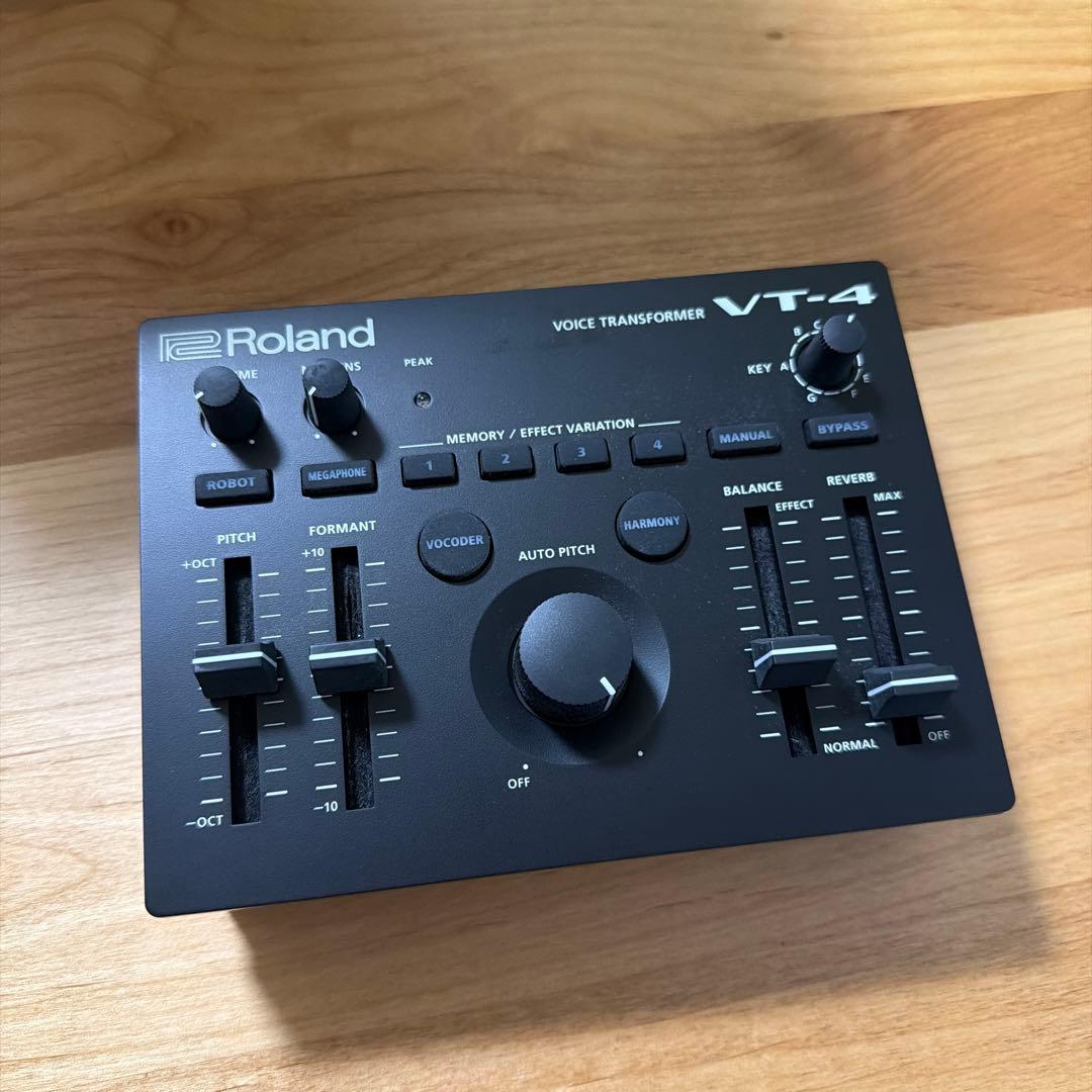【美品】Roland VT-4 ボイストランスフォーマー +マイクセット