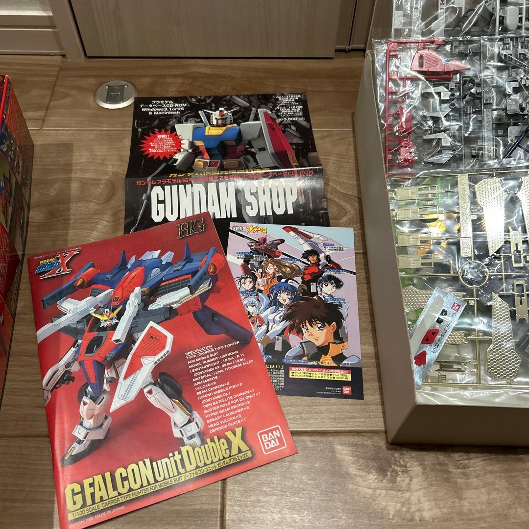 HG 1/100 Gファルコンユニット ガンダムダブルエックス ガンプラ