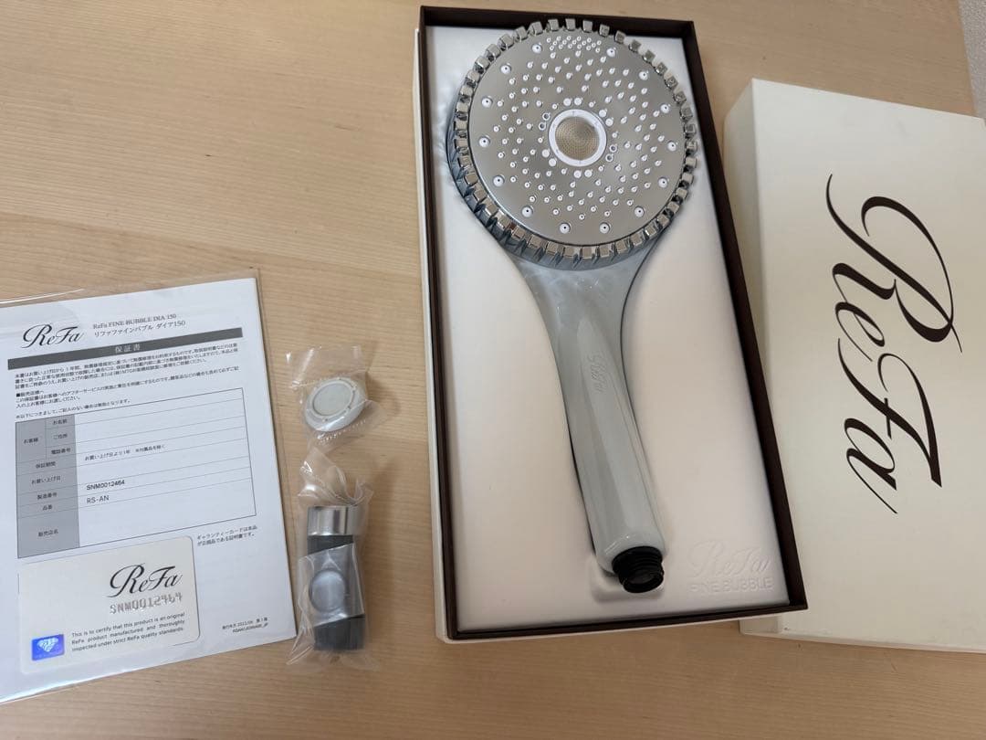 ReFa FINE BUBBLE DIA 150 シャワーヘッド ホワイト