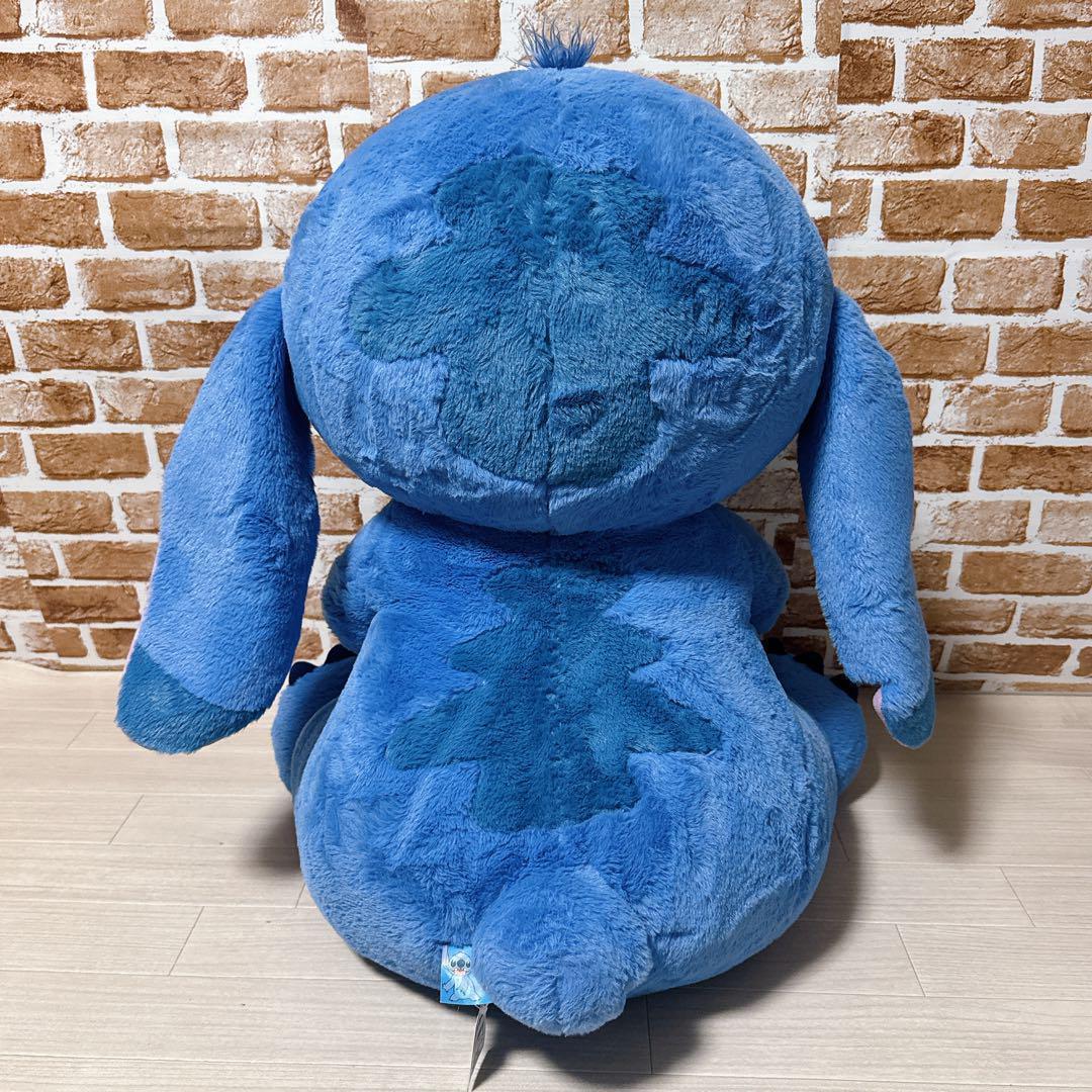 【希少・限定品】 スティッチ＆スクランプ ぬいぐるみ 特大　20周年記念