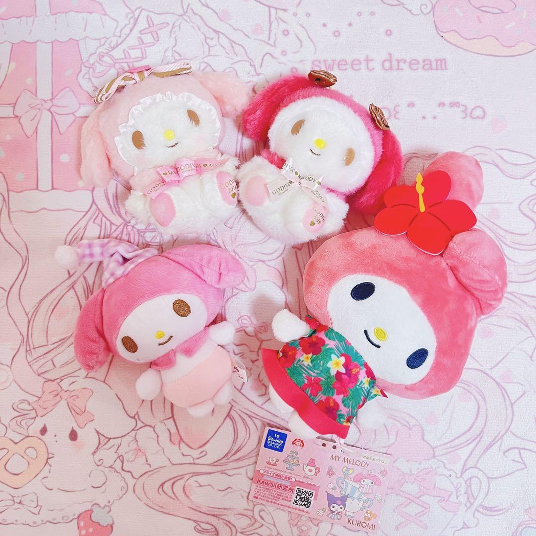 サンリオ　GODIVA マイメロディ ぬいぐるみ 2022 サンリオ
