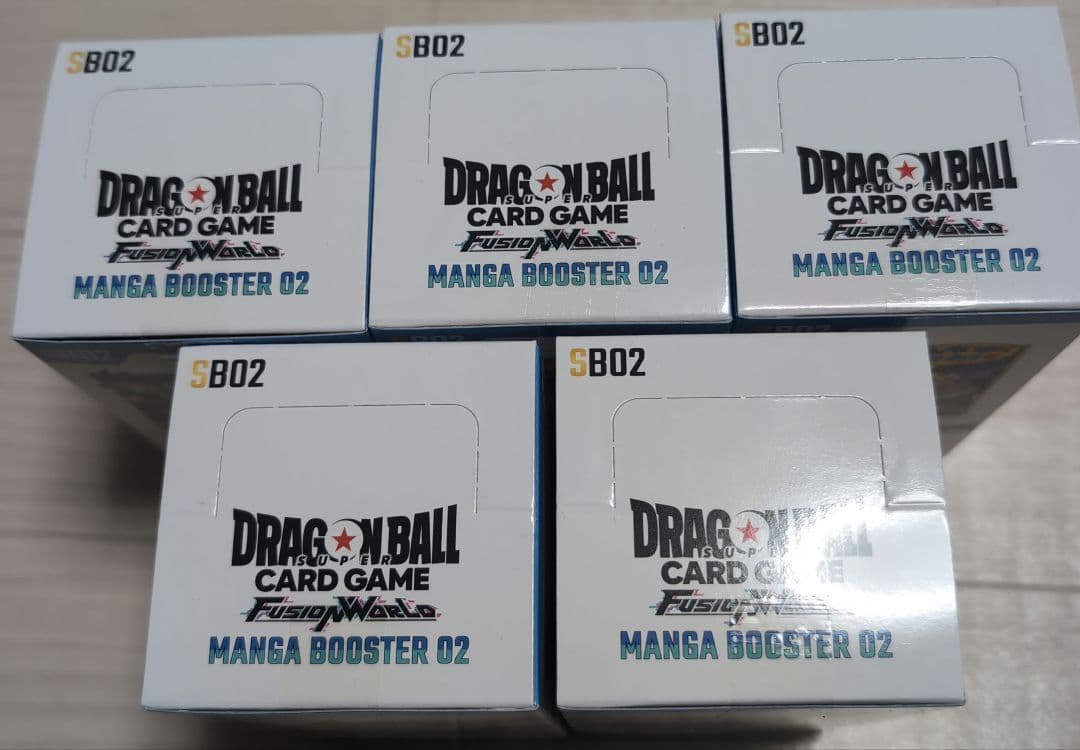ドラゴンボールマンガブースター02 5BOX