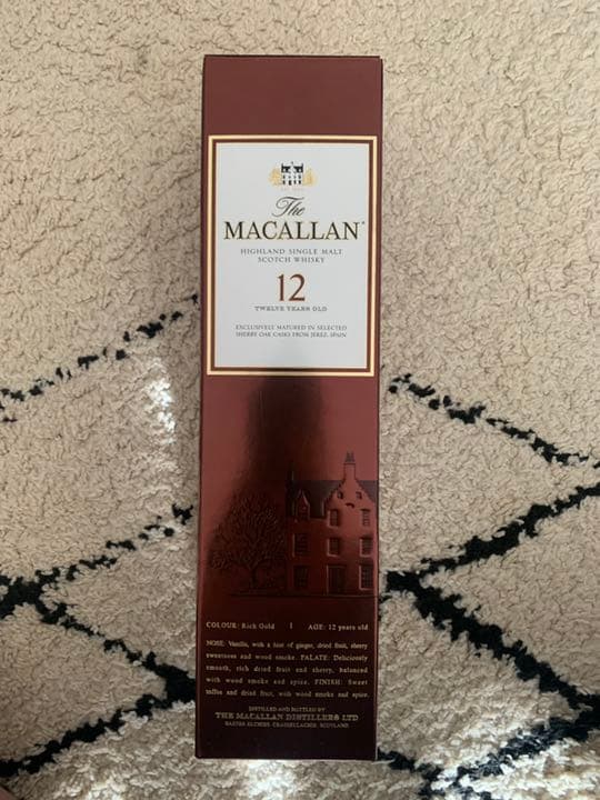 ザ・マッカラン 12年 旧ボトル 700ml 40度 箱付